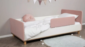 Детская кровать Burry, розовая фото - 0