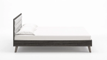 Кровать Tilda Soft, цвет Венге Мали из лдсп в современном стиле Askona фотография товара - 2