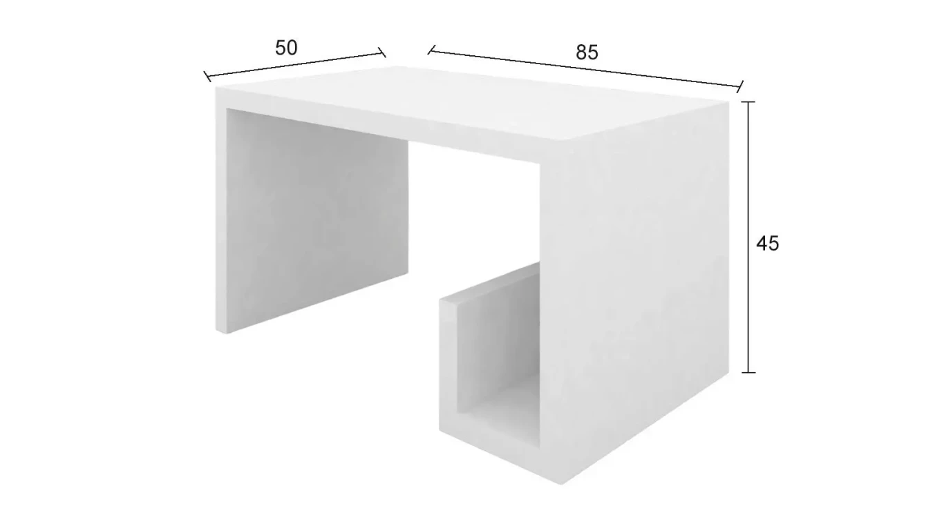 Журнальный столик Trinity, цвет Белый фото - 5 - большое изображение