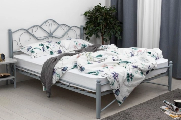 Кованая кровать LUARA, цвет серый Askona фото - 0