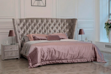 Мягкая кровать Sofia с высоким изголовьем Askona фото - 0