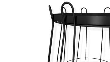 Журнальный столик Rondo, цвет черный фото - 3