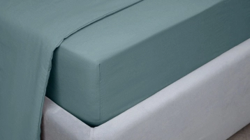 Простынь на резинке Comfort Cotton, цвет: Серо-голубой Askona фото - 2