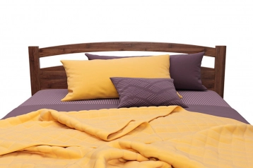 Деревянная кровать Vesta Venge темная Askona фото - 1