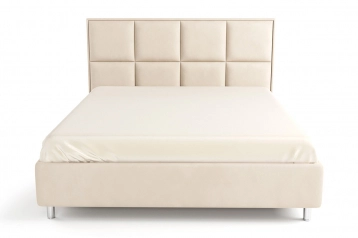 Мягкая кровать Linea с прямым изголовьем Askona фотография товара - 2