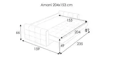 Диван-кровать Amani с коробом для белья Askona фото - 20 - превью