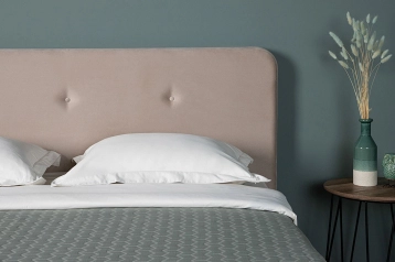 Кровать Vardi с мягкой спинкой и изножьем Askona фото - 4