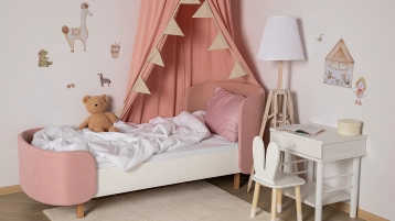 Детская кровать Twiggy, розовая фото - 2