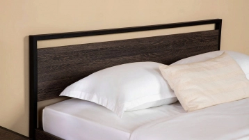 Кровать Moris, цвет Венге мали из лдсп в современном стиле Askona фотография товара - 2