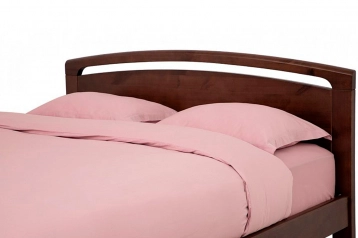 Деревянная кровать Regina, цвет темный орех - 3