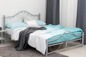 Железная кровать Provance, цвет серый Askona фотография товара - 2